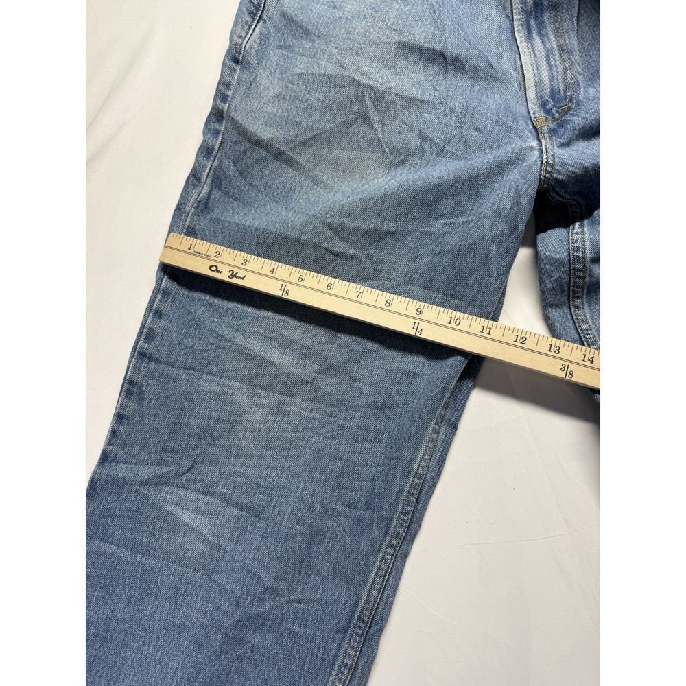 Vintage Levis 550 90s Jeans 36x30 USA Straight Leg Blue denim Y2K Grunge - Picture 9 of 16
